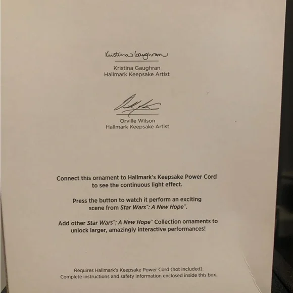 Obi-Wan Kenobi Ornament - Picture 2 of 3